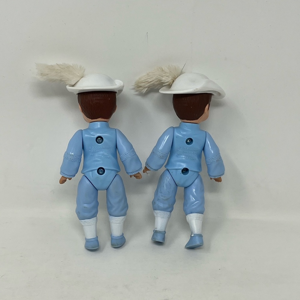 2010 Madame Alexander Doll Company Prince Charming 5" Doll McDonald's lot of 2 - Picture 2 of 2